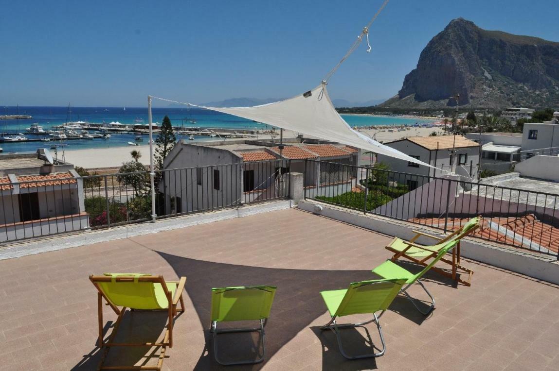 Villa Bonfiglio fronte mare e centralissima San Vito Lo Capo Esterno foto